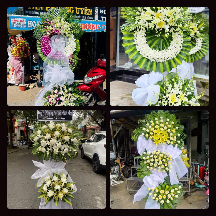 Điện Hoa Viếng Đám Tang tại Phường Đồng Văn, Ninh Bình