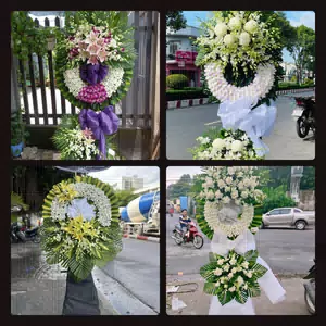 Điện Hoa Viếng Đám Tang tại Phường Phú Lương, Hà Nội