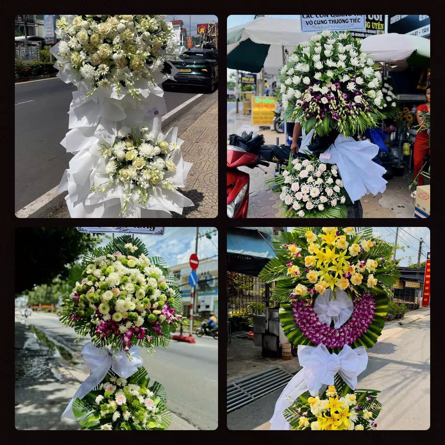 Điện Hoa Viếng Đám Tang tại Thành phố Long Khánh, Đồng Nai
