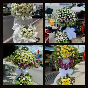Điện Hoa Viếng Đám Tang tại Thành phố Long Khánh, Đồng Nai