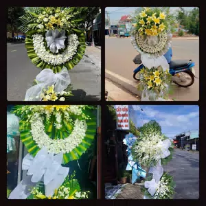 Điện Hoa Viếng Đám Tang tại Thành phố Phan Rang-Tháp Chàm, Ninh Thuận