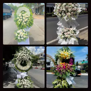 Điện Hoa Viếng Đám Tang tại Xã Hậu Nghĩa, Tây Ninh
