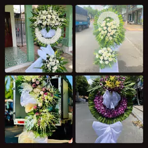 Điện Hoa Viếng Đám Tang tại Xã Hoằng Hóa, Thanh Hóa