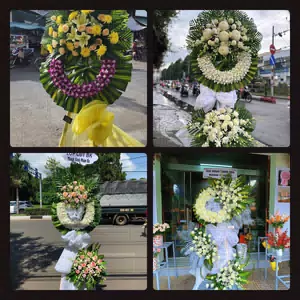 Điện Hoa Viếng Đám Tang tại Xã Phong Hòa, Đồng Tháp