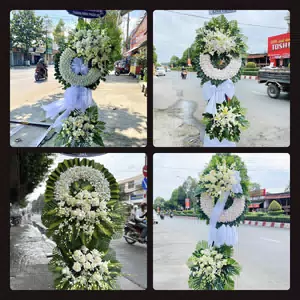 Điện Hoa Viếng Đám Tang tại Xã Phước Thạnh, Tây Ninh