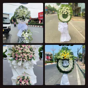 Điện Hoa Viếng Đám Tang tại Xã Sơn Đông, Phú Thọ