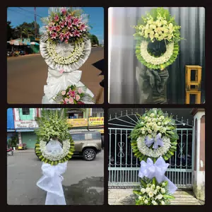 Điện Hoa Viếng Đám Tang tại Xã Tam Dương, Phú Thọ