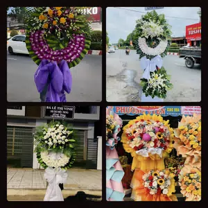 Điện Hoa Viếng Đám Tang tại Xã Thái Thụy, Hưng Yên