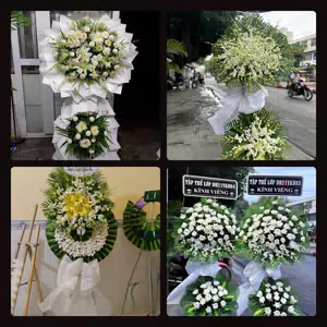 Điện Hoa Viếng Đám Tang tại Xã Xuân Mai, Hà Nội