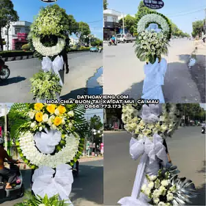 Hoa Chia Buồn tại Xã Đất Mũi, Cà Mau