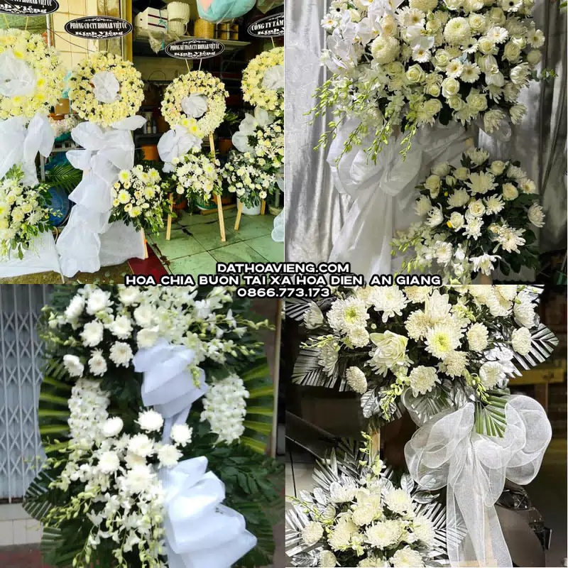 Hoa Chia Buồn tại Xã Hòa Điền, An Giang
