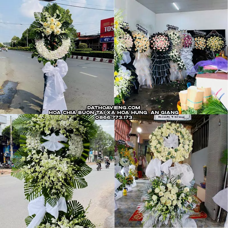 Hoa Chia Buồn tại Xã Hòa Hưng, An Giang