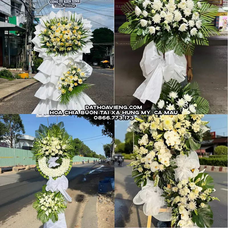 Hoa Chia Buồn tại Xã Hưng Mỹ, Cà Mau