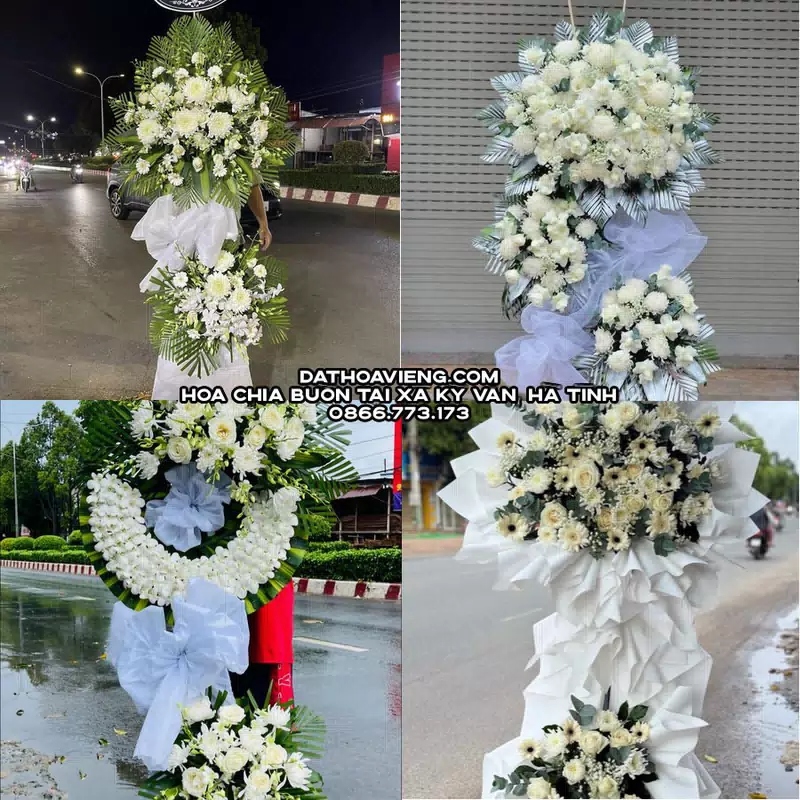 Hoa Chia Buồn tại Xã Kỳ Văn, Hà Tĩnh