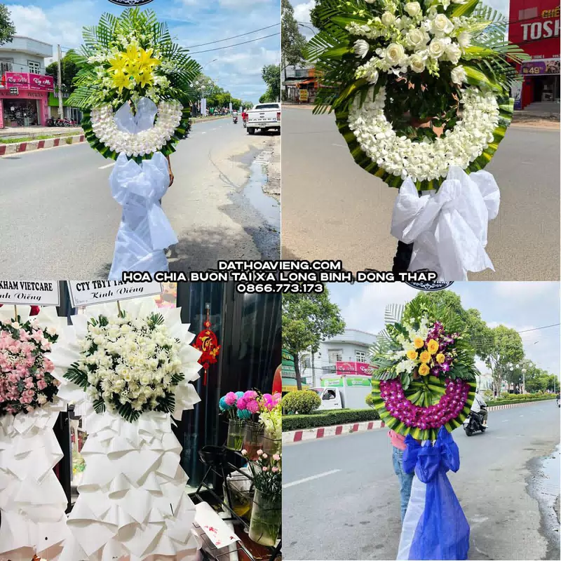 Hoa Chia Buồn tại Xã Long Bình, Đồng Tháp