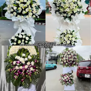 Hoa Chia Buồn tại Xã Mỏ Cày, Quảng Ngãi
