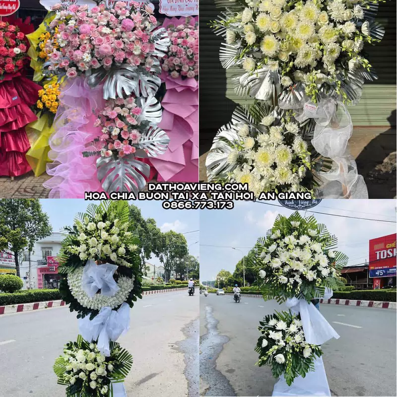 Hoa Chia Buồn tại Xã Tân Hội, An Giang