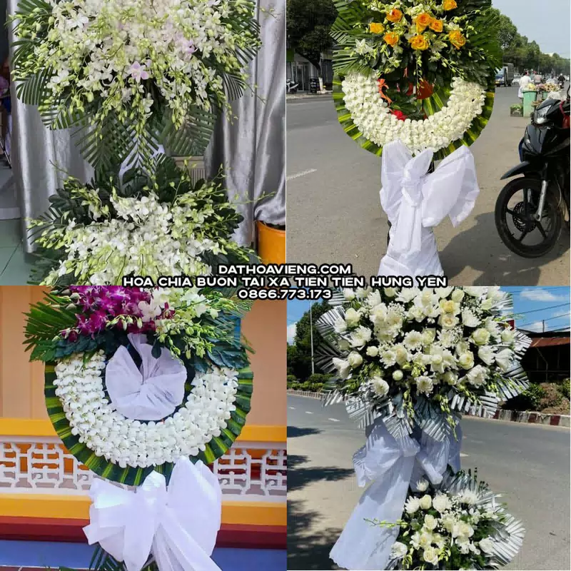 Hoa Chia Buồn tại Xã Tiên Tiến, Hưng Yên
