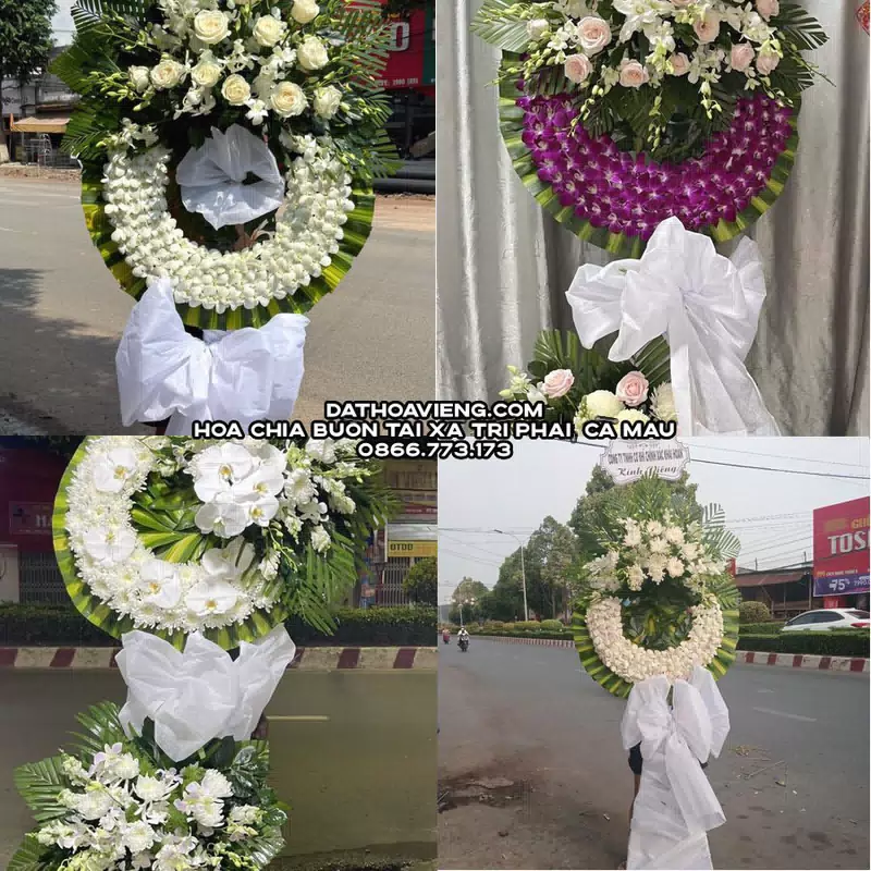 Hoa Chia Buồn tại Xã Trí Phải, Cà Mau