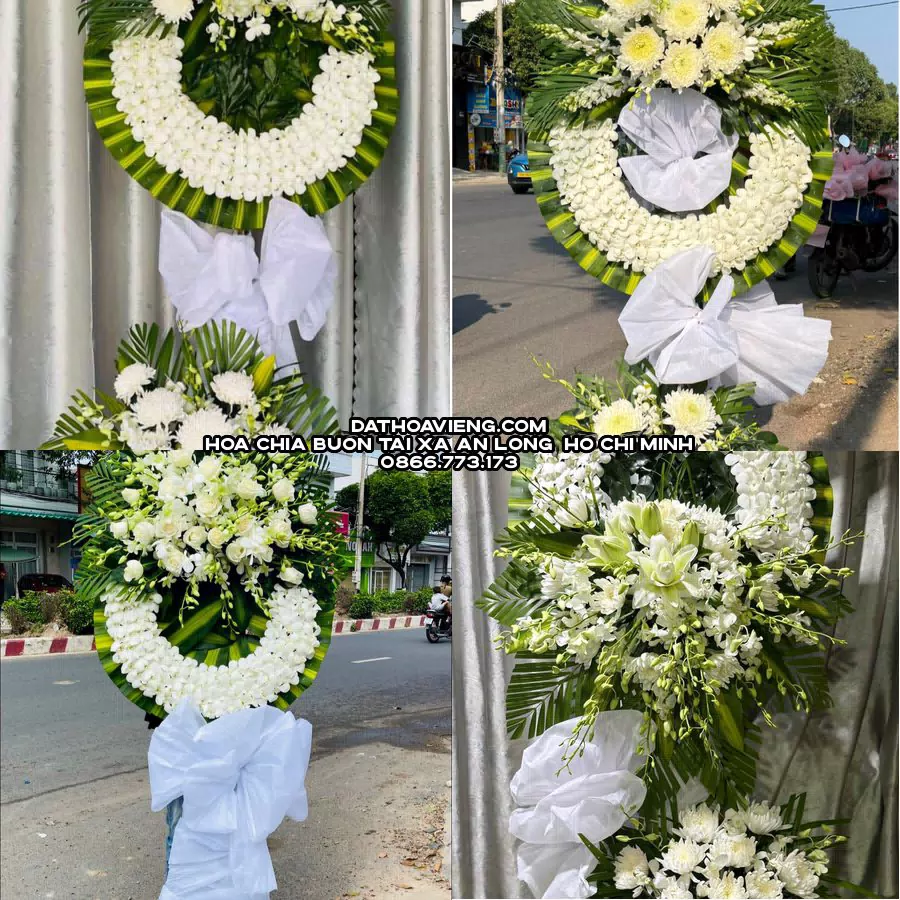 Mẫu hoa chia buồn tham khảo tại Xã An Long, Hồ Chí Minh