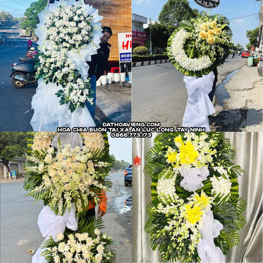 Mẫu hoa chia buồn tham khảo tại Xã An Lục Long, Tây Ninh