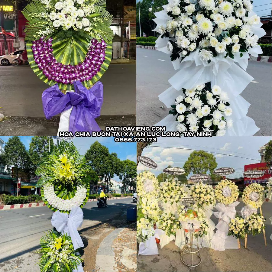 Mẫu hoa chia buồn tham khảo tại Xã An Lục Long, Tây Ninh