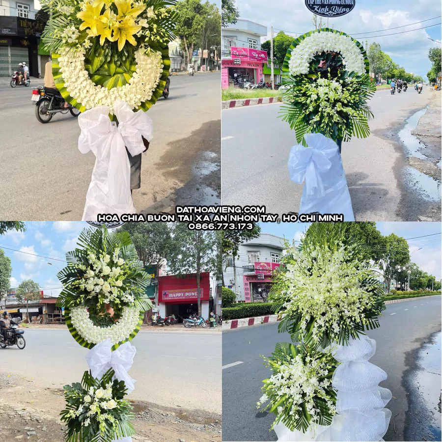 Mẫu hoa chia buồn tham khảo tại Xã An Nhơn Tây, Hồ Chí Minh