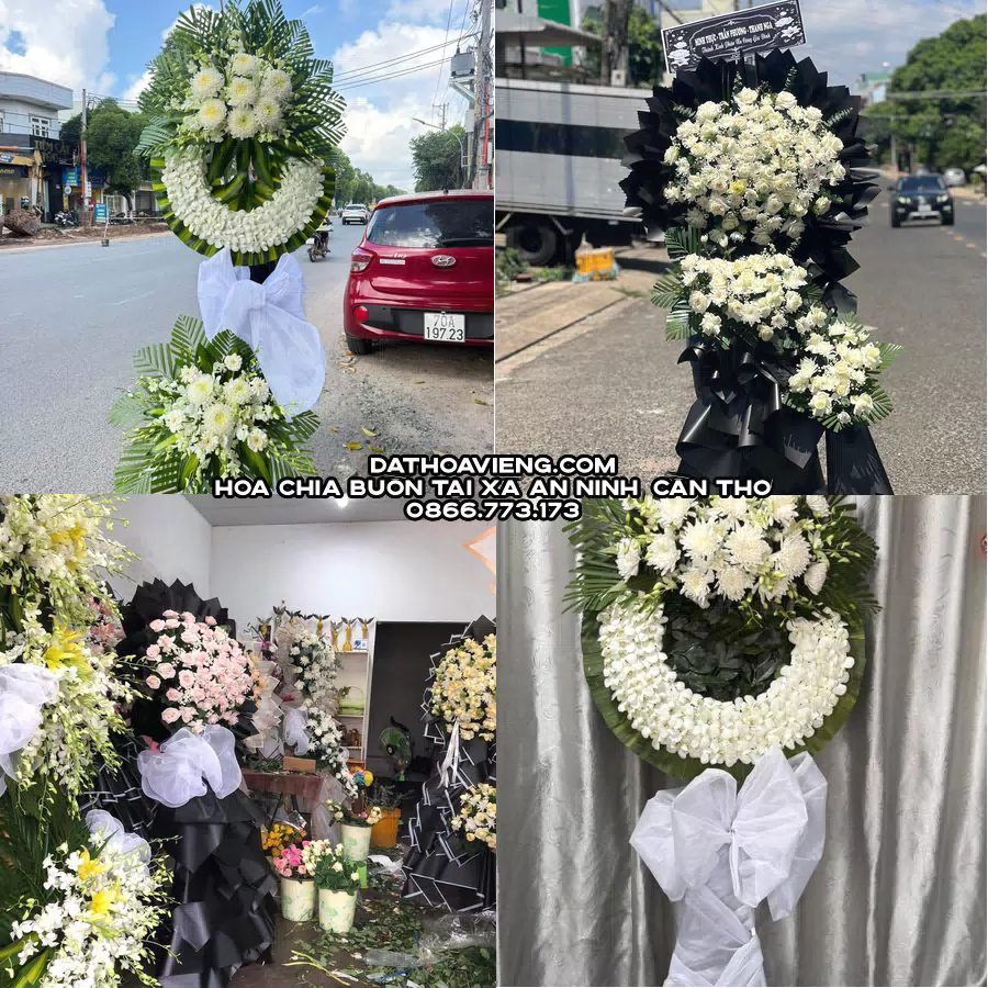 Mẫu hoa chia buồn tham khảo tại Xã An Ninh, Cần Thơ