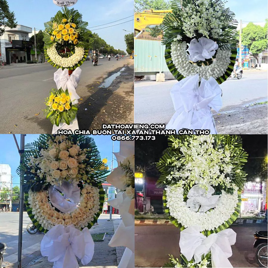 Mẫu hoa chia buồn tham khảo tại Xã An Thạnh, Cần Thơ