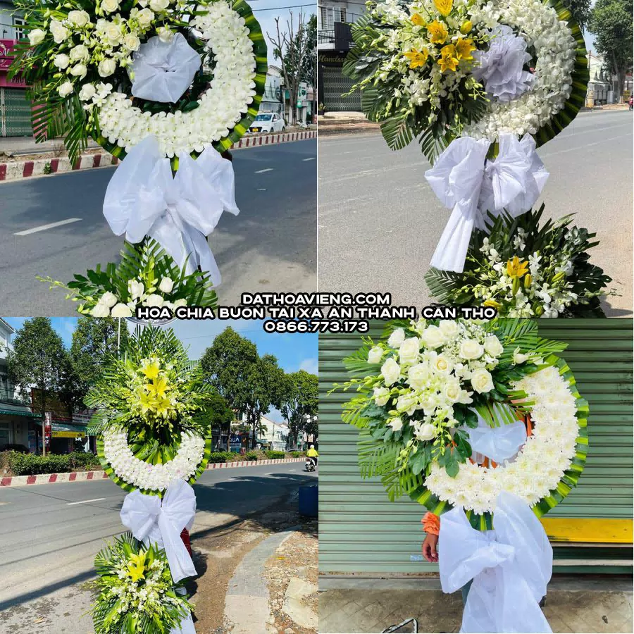 Mẫu hoa chia buồn tham khảo tại Xã An Thạnh, Cần Thơ