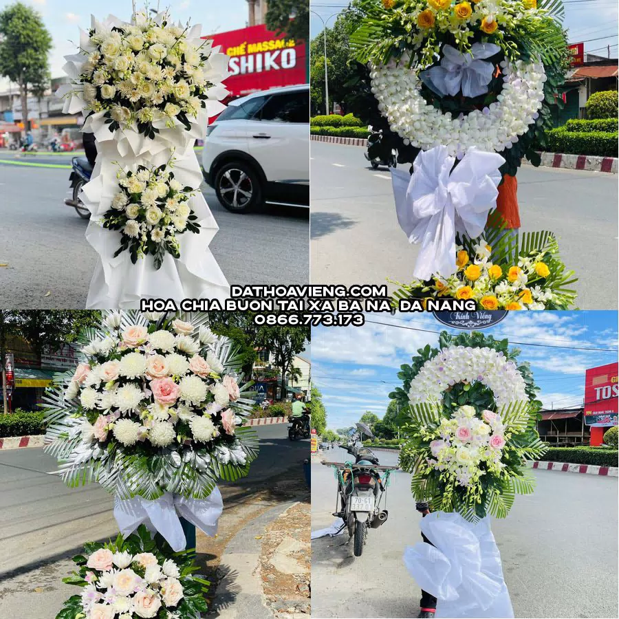 Mẫu hoa chia buồn tham khảo tại Xã Bà Nà, Đà Nẵng
