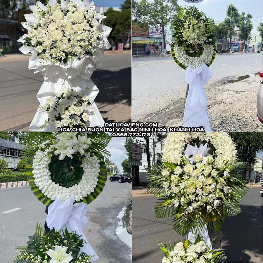 Mẫu hoa chia buồn tham khảo tại Xã Bắc Ninh Hoà, Khánh Hoà