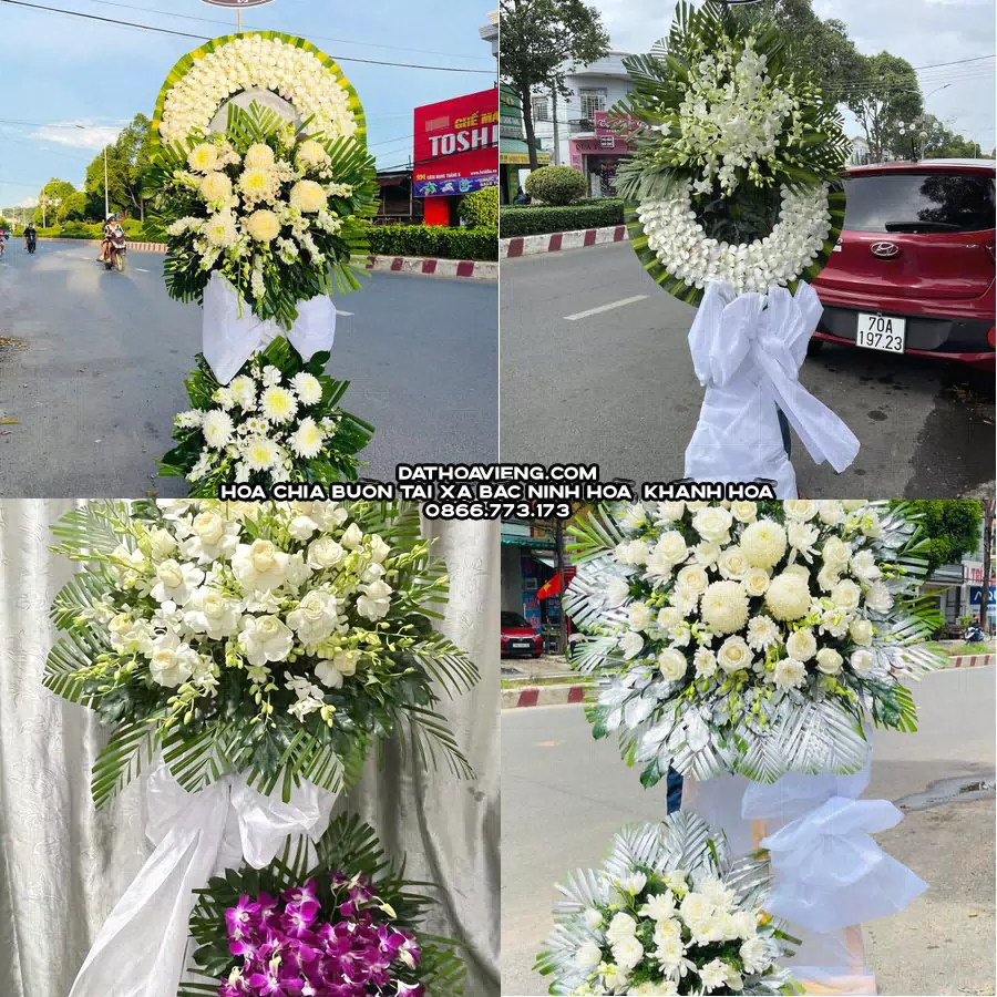 Mẫu hoa chia buồn tham khảo tại Xã Bắc Ninh Hoà, Khánh Hoà