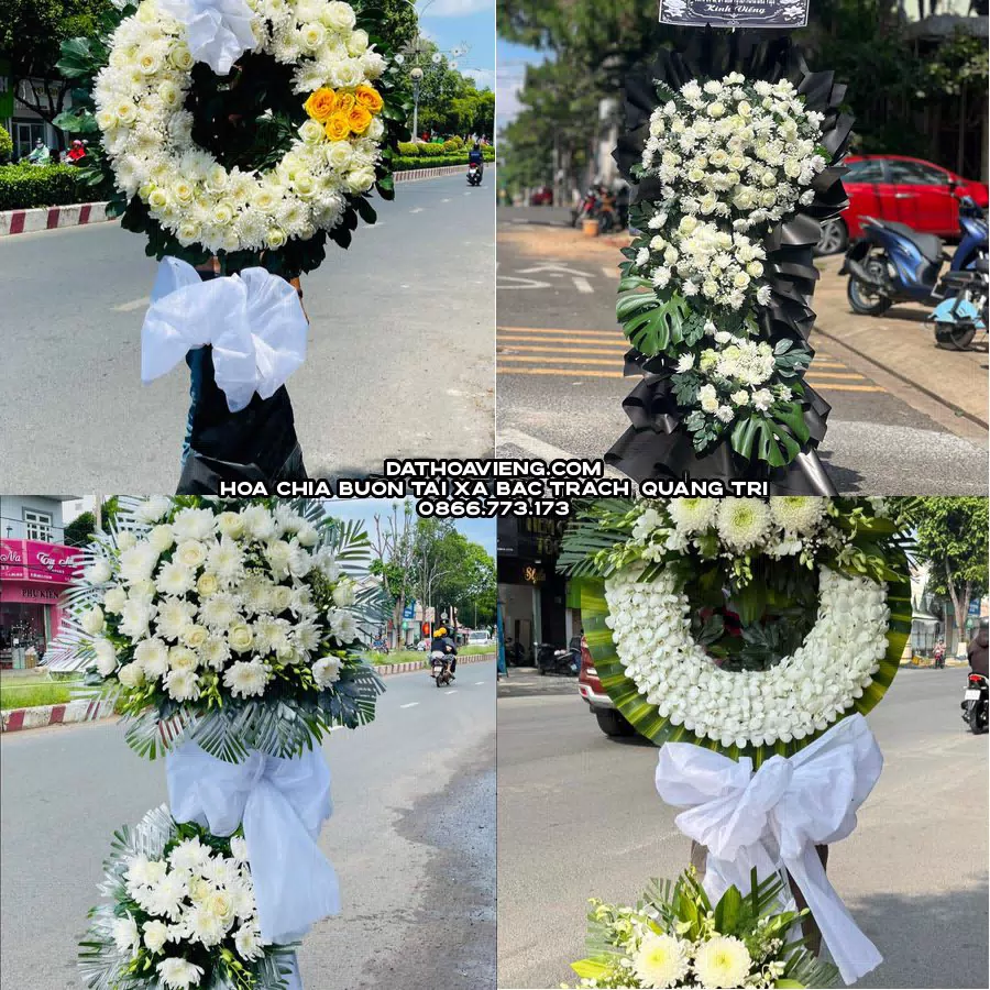 Mẫu hoa chia buồn tham khảo tại Xã Bắc Trạch, Quảng Trị