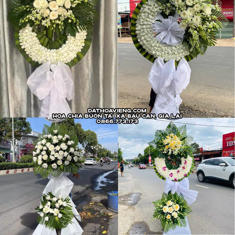 Mẫu hoa chia buồn tham khảo tại Xã Bàu Cạn, Gia Lai