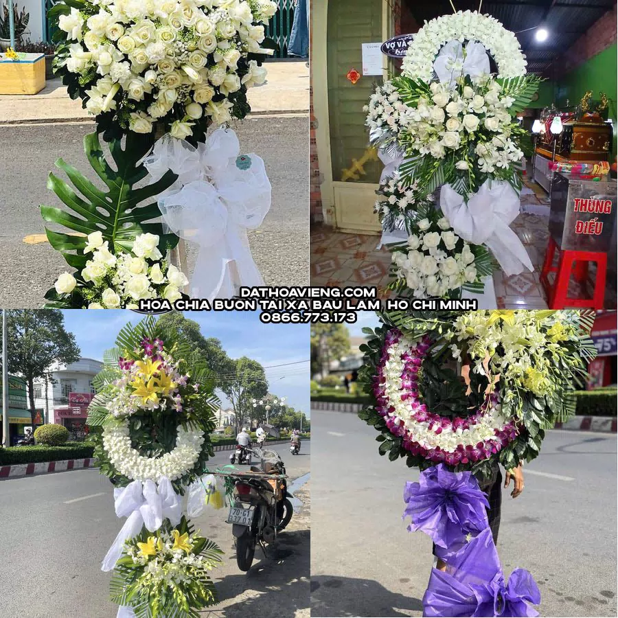 Mẫu hoa chia buồn tham khảo tại Xã Bàu Lâm, Hồ Chí Minh