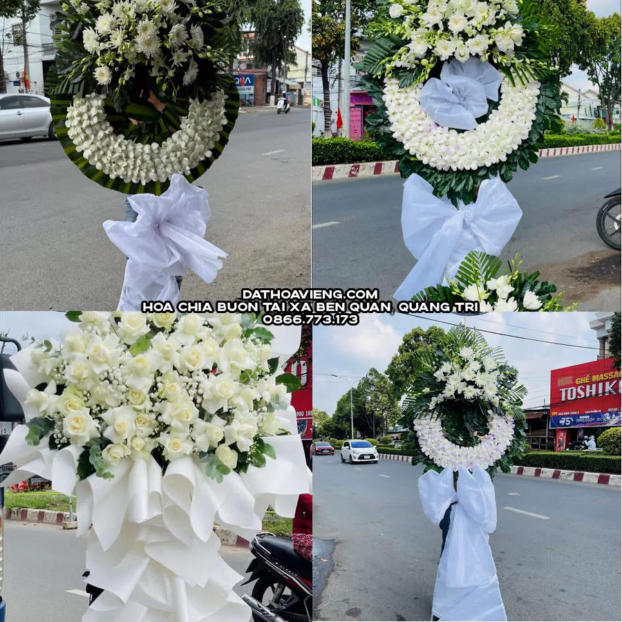 Mẫu hoa chia buồn tham khảo tại Xã Bến Quan, Quảng Trị