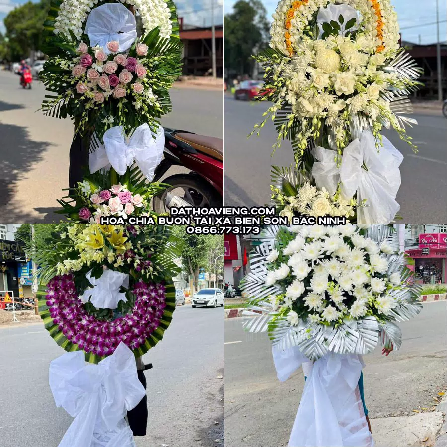 Mẫu hoa chia buồn tham khảo tại Xã Biên Sơn, Bắc Ninh