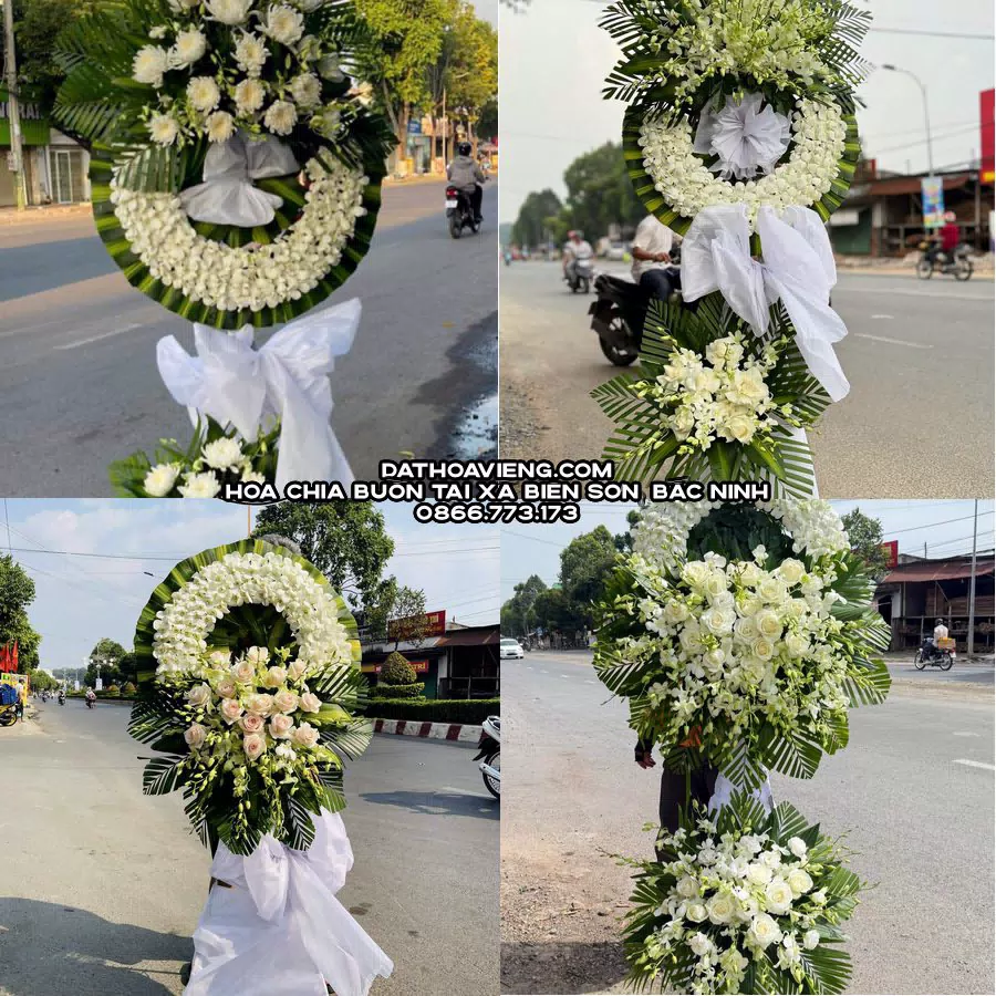 Mẫu hoa chia buồn tham khảo tại Xã Biên Sơn, Bắc Ninh