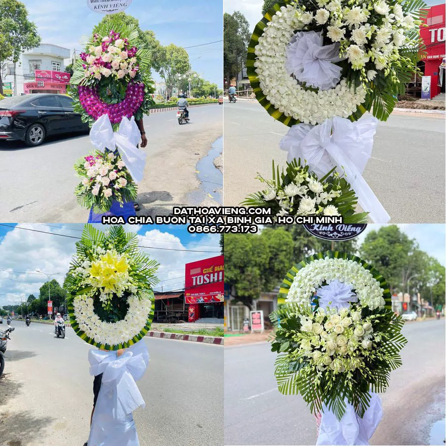 Mẫu hoa chia buồn tham khảo tại Xã Bình Giã, Hồ Chí Minh
