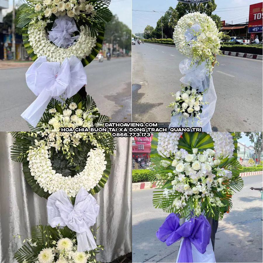 Mẫu hoa chia buồn tham khảo tại Xã Đông Trạch, Quảng Trị