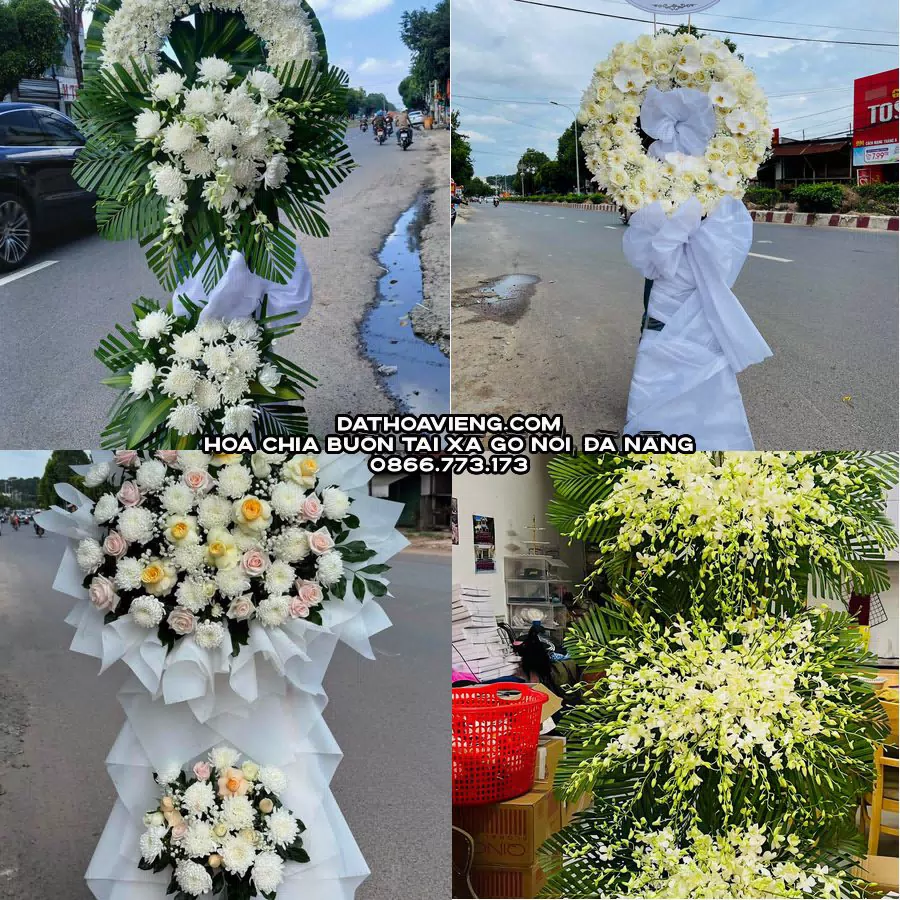Mẫu hoa chia buồn tham khảo tại Xã Gò Nổi, Đà Nẵng