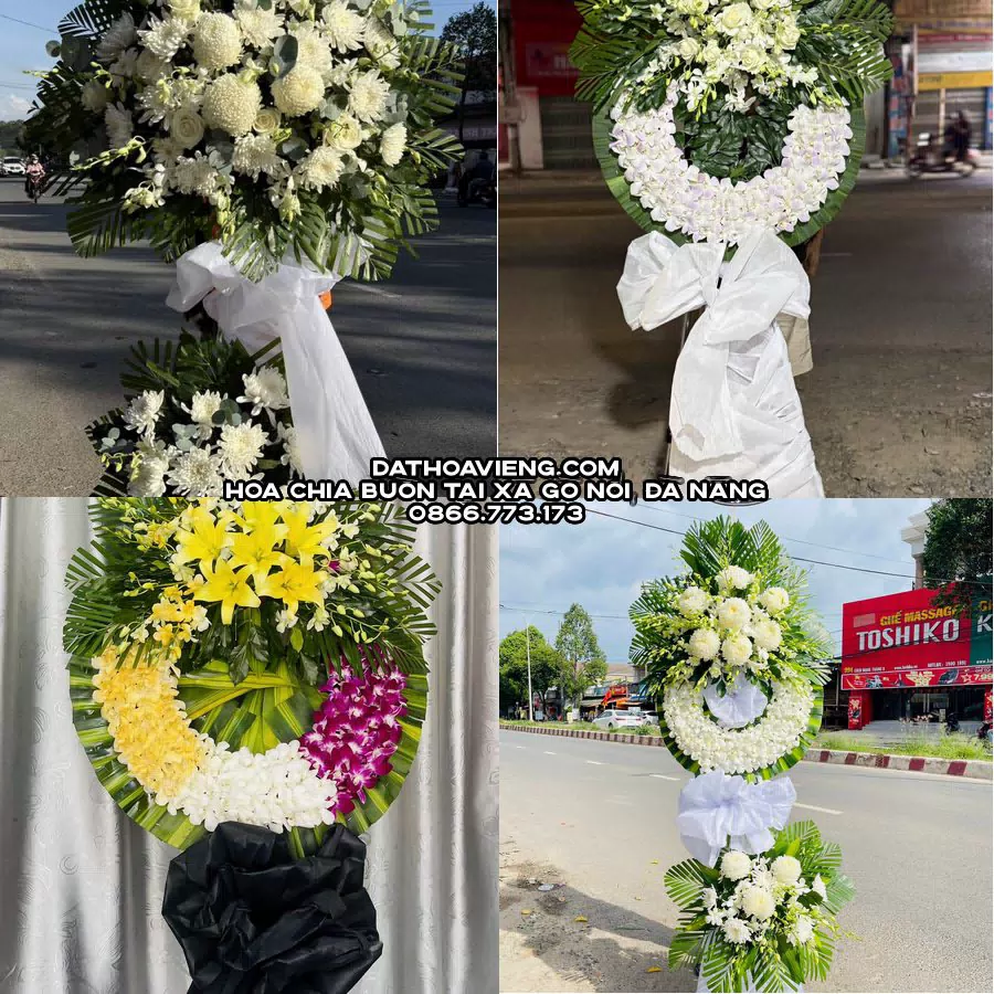 Mẫu hoa chia buồn tham khảo tại Xã Gò Nổi, Đà Nẵng