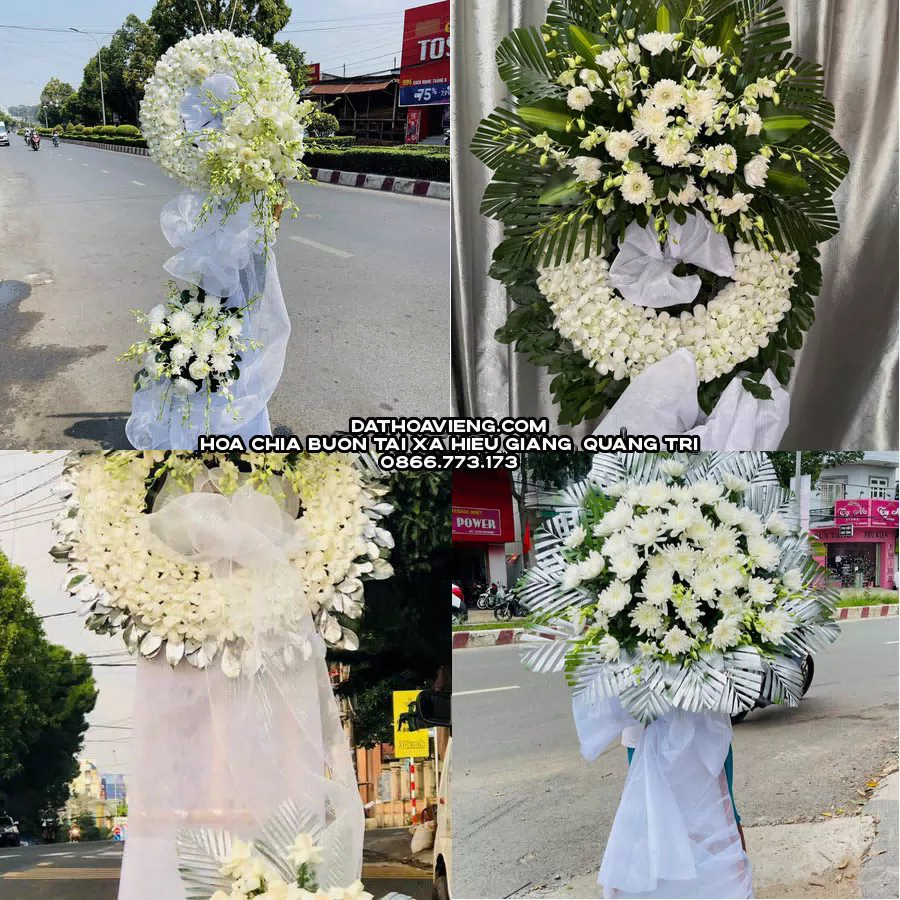 Mẫu hoa chia buồn tham khảo tại Xã Hiếu Giang, Quảng Trị