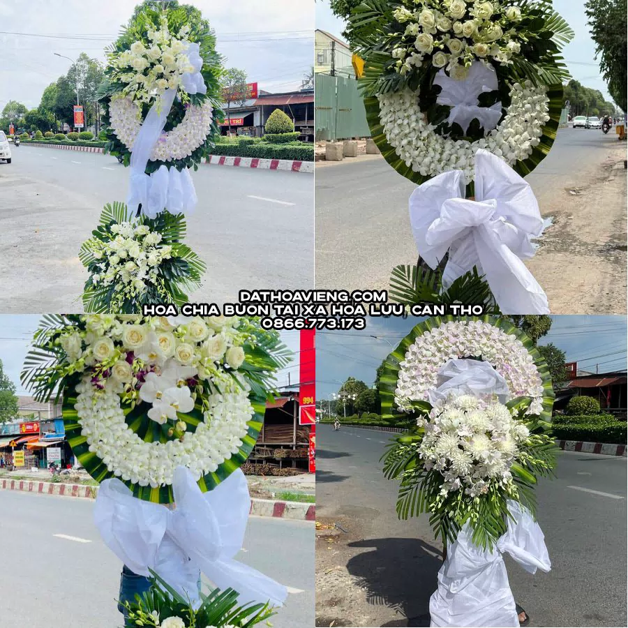 Mẫu hoa chia buồn tham khảo tại Xã Hỏa Lựu, Cần Thơ