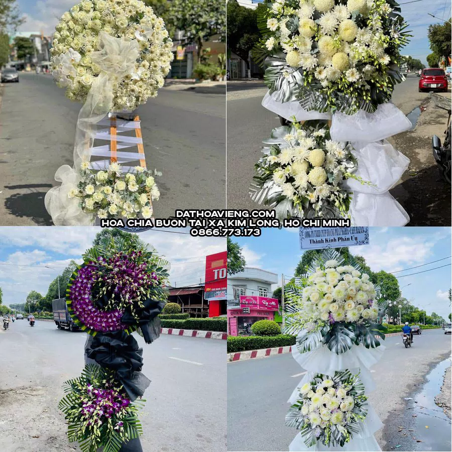 Mẫu hoa chia buồn tham khảo tại Xã Kim Long, Hồ Chí Minh