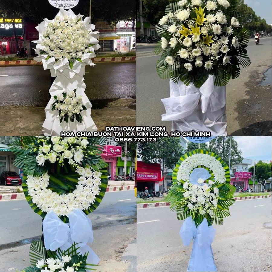 Mẫu hoa chia buồn tham khảo tại Xã Kim Long, Hồ Chí Minh