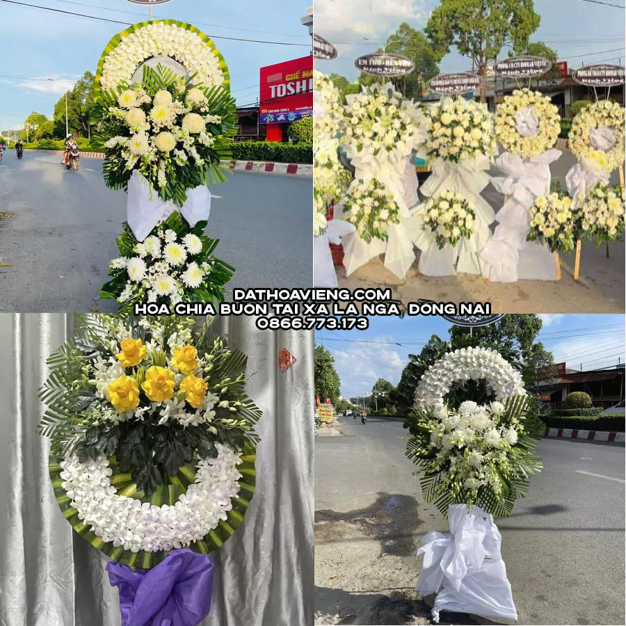 Mẫu hoa chia buồn tham khảo tại Xã La Ngà, Đồng Nai