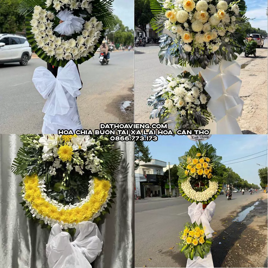 Mẫu hoa chia buồn tham khảo tại Xã Lai Hòa, Cần Thơ