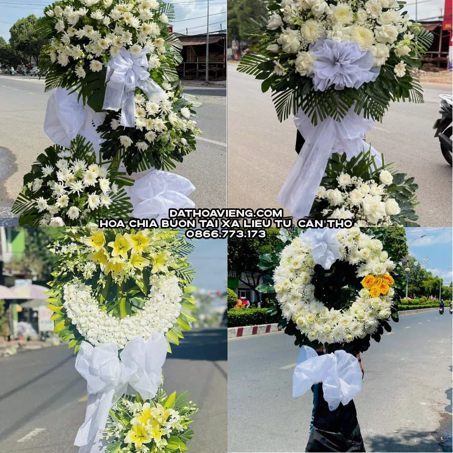 Mẫu hoa chia buồn tham khảo tại Xã Liêu Tú, Cần Thơ